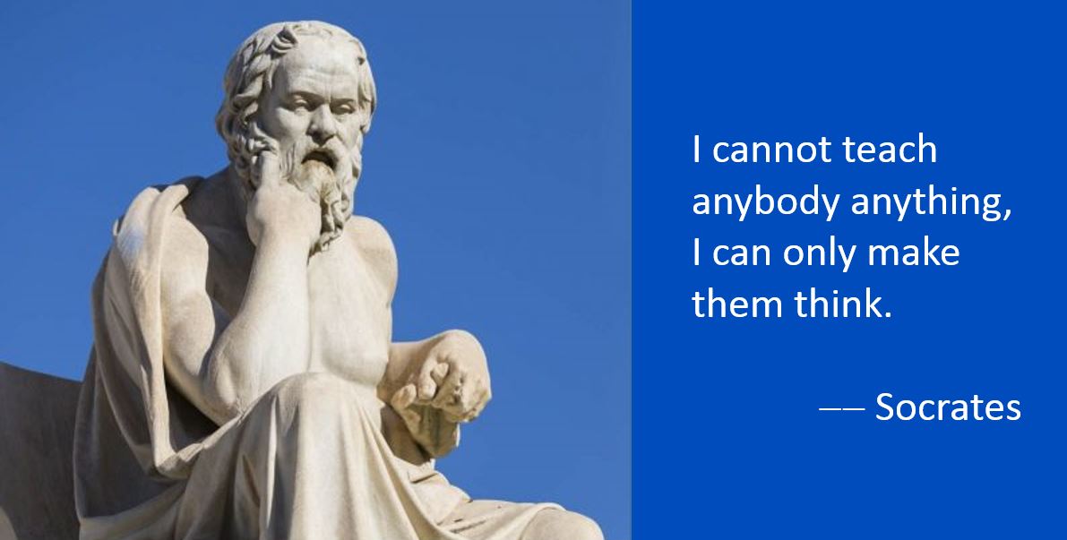 This is a quote of Socrates