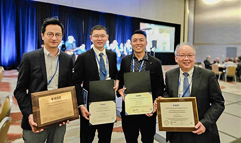 Highly Acclaimed EE Team Honored by IEEE Antennas and Propagation Society