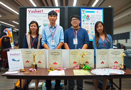  EE Student and Graduate Winning Ten Prizes at iCAN 2018