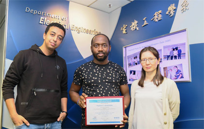 Second Prize of the IEEE EMB Hong Kong – Macau Joint Chapter Student Project Competition 2020