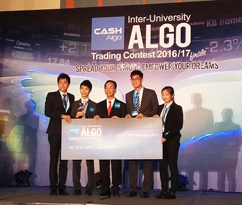 Winning Best Presentation Award in Inter-University Algo Trading Contest