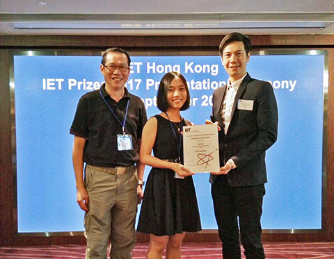 INFE Student Winning IET Prize 2017