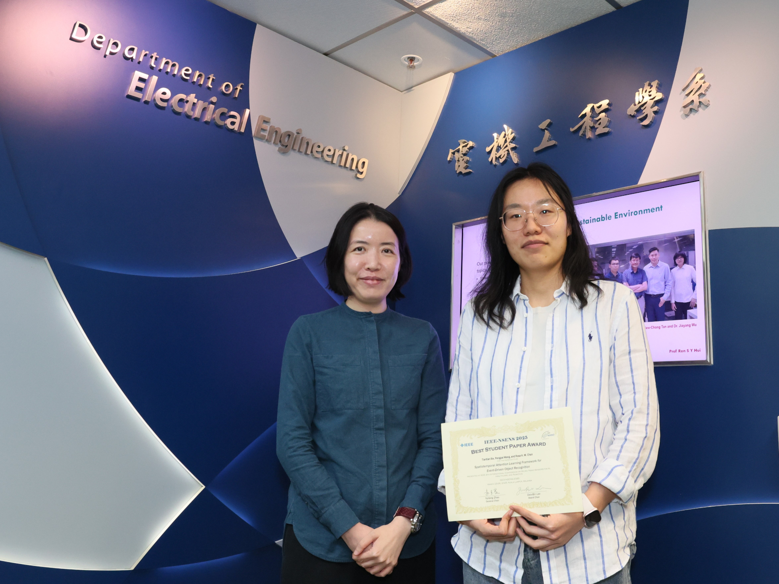 Winning Best Student Paper Award at IEEE-NSENS 2025