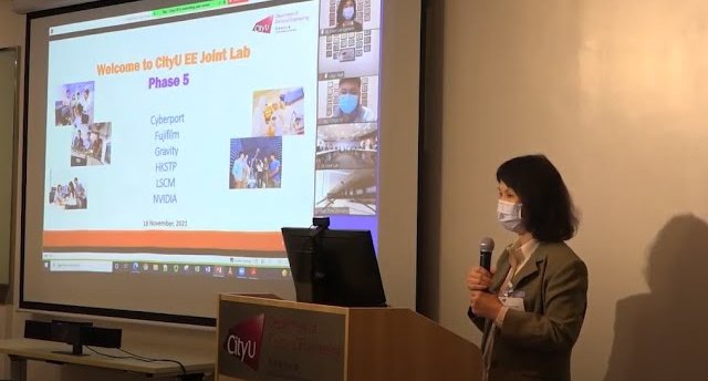 CityU EE: Joint Lab Phase 5 Closing Remark by Professor Stella Pang, EE Head 2021