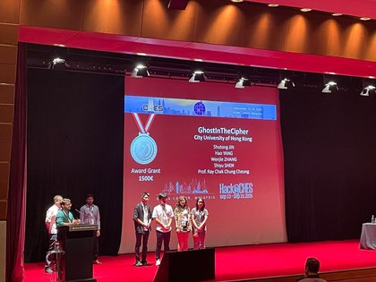 Silver Award at Hack@CHES