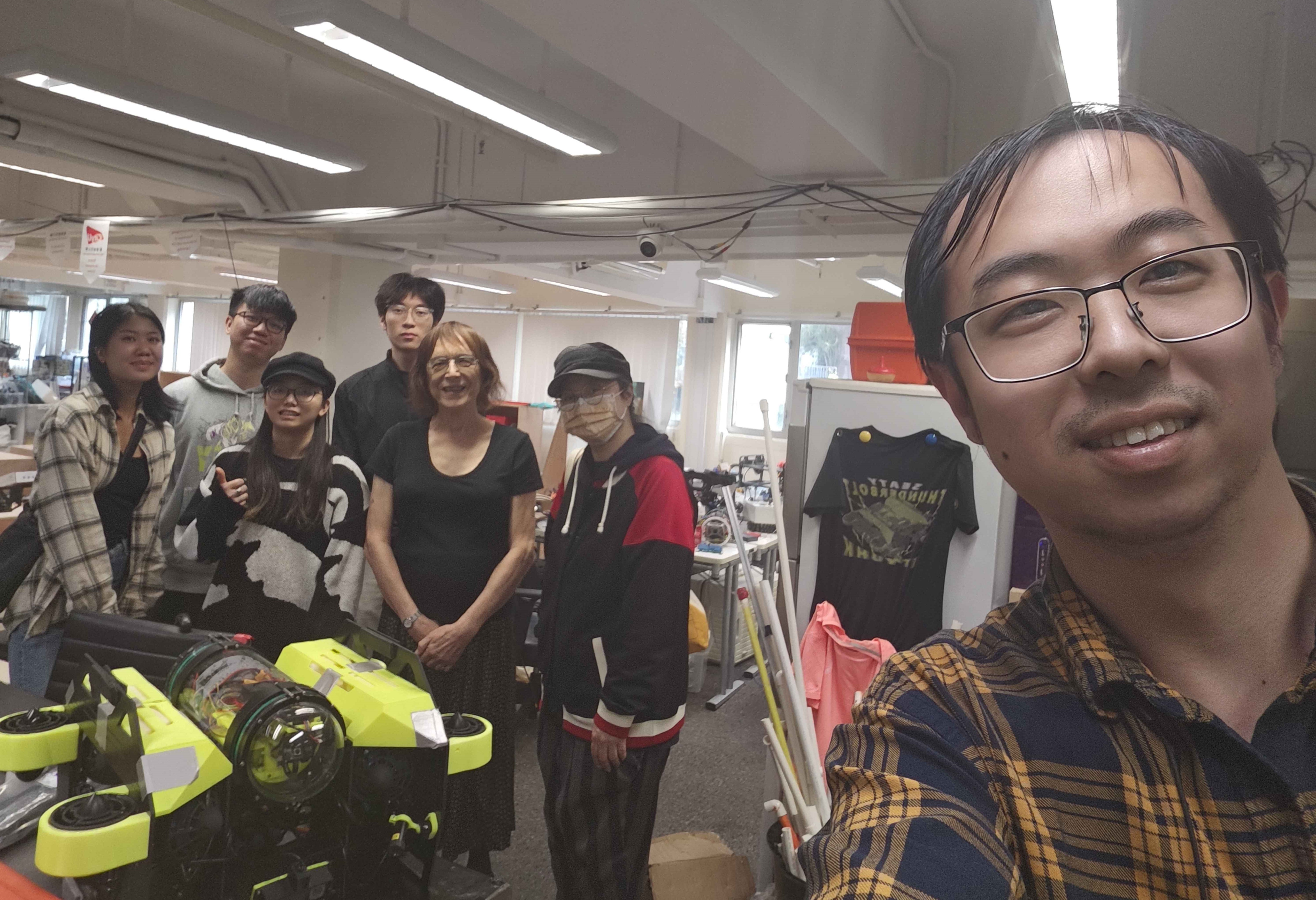 Prof. Robin Visiting